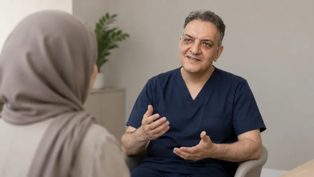 مشاوره قبل از عمل تیروئید